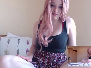 Sarah Calanthe - Girlfriend shows off for you on cam